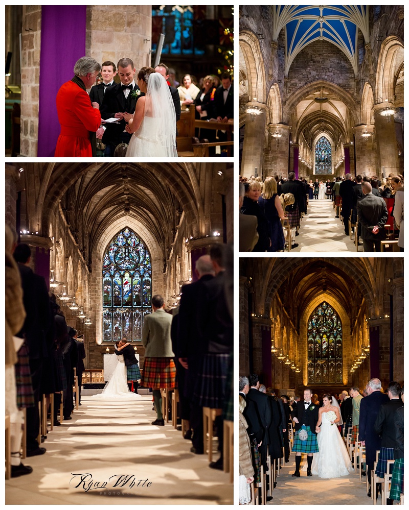 St Giles Cathedral & Library Edinburgh Wedding Photography