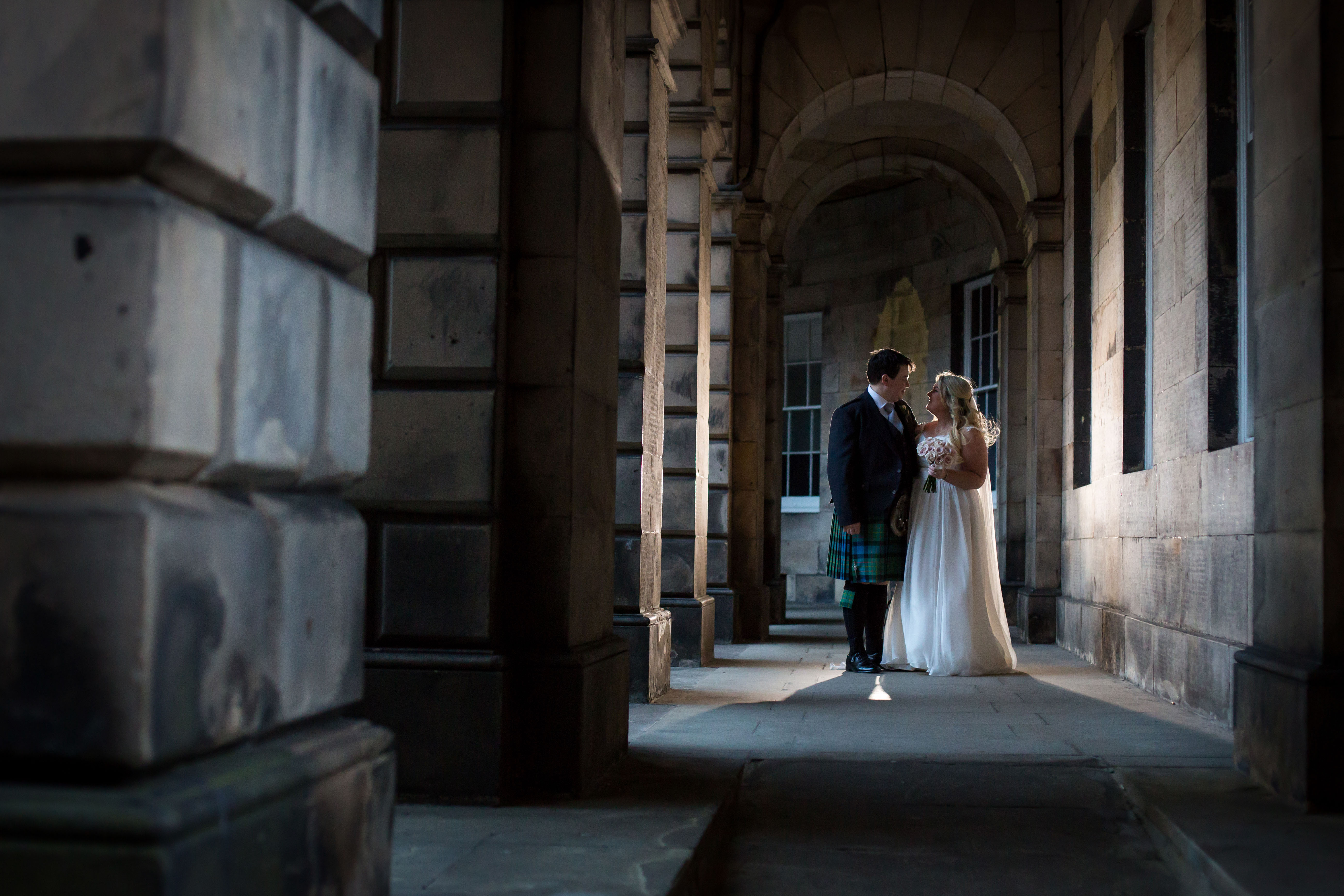 Library Edinburgh WeddingWedding Photographer Edinburgh Award